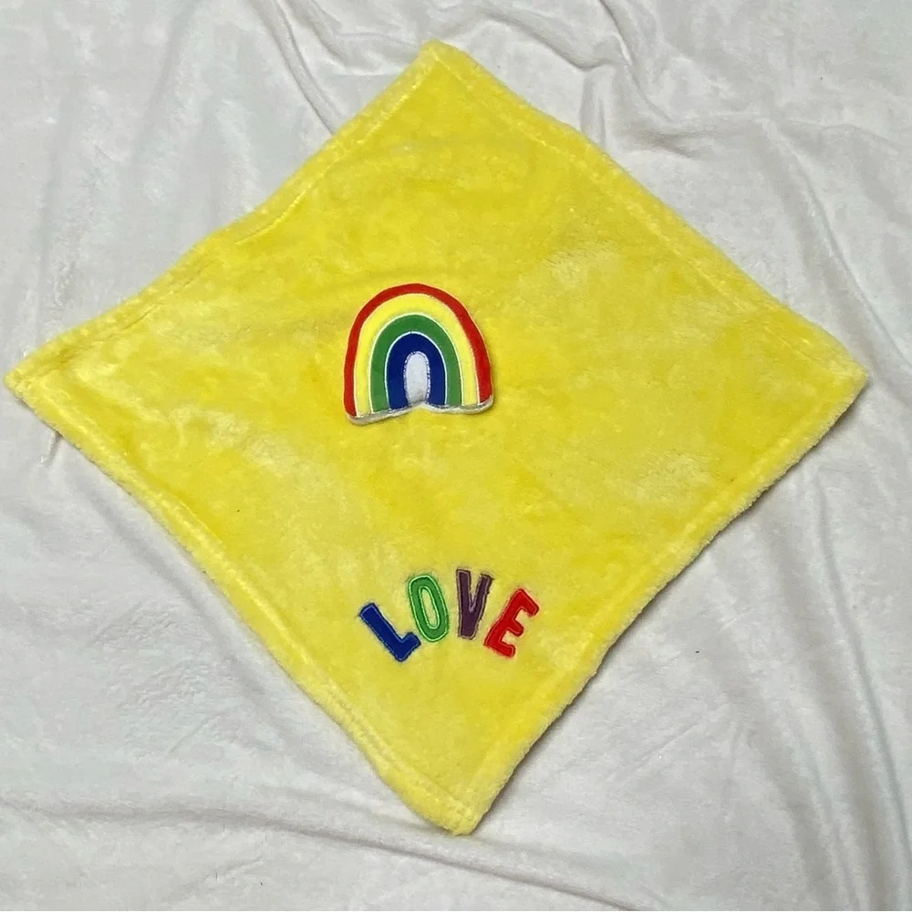 Chick Pea Rainbow 6-9 Month Sleeper and Lovey Set